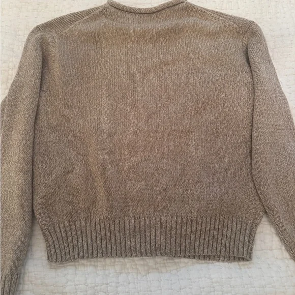 Ralph Lauren Men's Gray Sweater with Bear Design - Picture 4 of 4